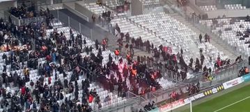 Επεισόδια ξανά στη Γαλλία - Καθυστέρησε η έναρξη στο Μπορντό - Νις (vid)