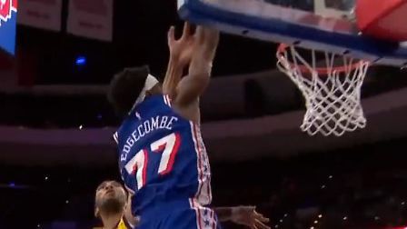 Απίθανο κάρφωμα από τον Έτζκομπ των Σίξερς και επική αντίδραση