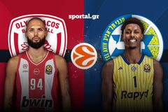 LIVE: ΟΛΥΜΠΙΑΚΟΣ - ΜΑΚΑΜΠΙ ΤΕΛ ΑΒΙΒ
