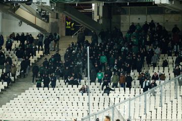 Γιούχα στο ΟΑΚΑ μετά τη λήξη του ημιχρόνου στο Παναθηναϊκός - Βίκινγκουρ