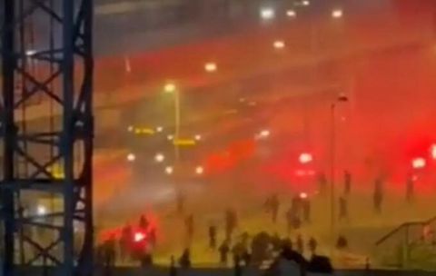 Επεισόδια και 124 συλλήψεις πριν από το ντέρμπι Σπόρτινγκ - Μπενφίκα στο futsal (vid)