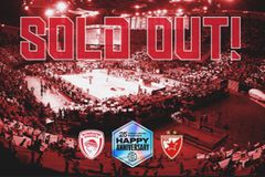 Κατάμεστο ξανά το ΣΕΦ - Sold out με Ερυθρό Αστέρα