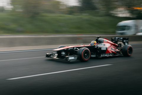 Η F1 της Alfa Romeo βγήκε στους δρόμους