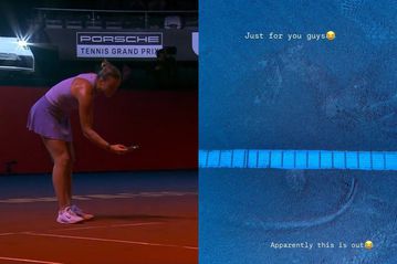 Η κορυφαία τενίστρια στον κόσμο φωτογράφιζε το γήπεδο κατά τη διάρκεια αγώνα για να αποδείξει ότι έχει δίκιο