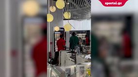 Τα πηγαδάκια παικτών Ολυμπιακού και Παναθηναϊκού στο Ελ. Βενιζέλος