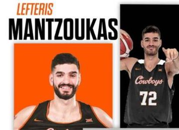Στο Oklahoma State o Λευτέρης Μαντζούκας