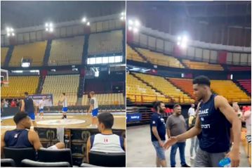 H πρώτη προπόνηση του Γιάννη Αντετοκούνμπο με την Εθνική, λίγες μέρες πριν το Προολυμπιακό του ΣΕΦ (vid)