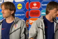 Ο Μόντριτς εκνευρίστηκε με ερώτηση δημοσιογράφου και αποχώρησε από τις δηλώσεις μετά το παιχνίδι με την Αλβανία