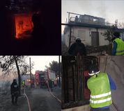 Οι Fentagin βοηθούν στα μέτωπα φωτιάς: «Ό, τι έχουμε είναι ο ένας τον άλλον»