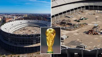 Εγκαταλελειμμένο στάδιο που περιγράφεται ως το «μεγαλύτερο του κόσμου» στη μαύρη λίστα για το Παγκόσμιο Κύπελλο του 2030