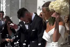 Λούκα Βιλντόζα και Μίλιτσα Τάσιτς χόρεψαν τον... χορό του Ησαΐα - Ποιος γνωστός παίκτης ήταν κουμπάρος