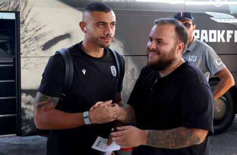 Ο ΠΑΟΚ «πέταξε» με Γιακουμάκη για την Κροατία (pics)
