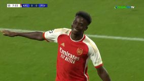 Σάκα, Τροσάρ και Ζεσούς δίνουν τη νίκη στην Άρσεναλ κόντρα στην Αϊντχόφεν από το πρώτο ημίχρονο (vids)