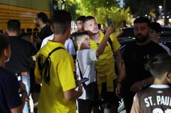 Θερμή υποδοχή για την ΑΕΚ στη Λάρισα (pics)