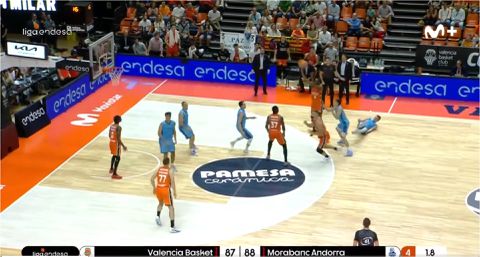 Το buzzer-beater του Μοντέρο που χάρισε τη νίκη στη Βαλένθια (vid)