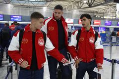 Αναχώρησε για Βαρκελώνη ο Ολυμπιακός (gallery)