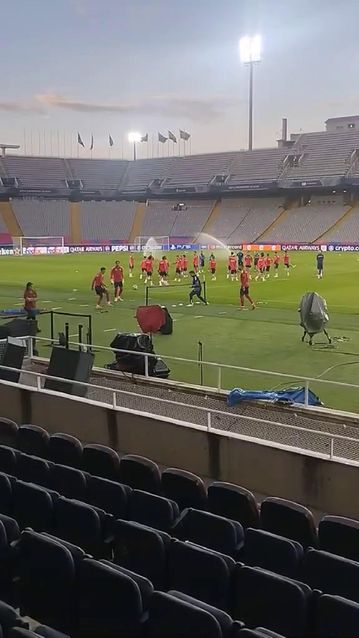 Η τελευταία προπόνηση του Ολυμπιακού στο «Μονζουίκ»