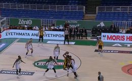 Φοβερό τρίποντο, διαμαρτυρίες και τεχνική ποινή για τον Μάκλεμορ