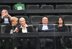 Παρών στο T-Center για το Παναθηναϊκός - Ντουμπάι ο Κώστας Καραμανλής