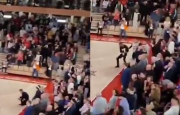 Τρέλα Γιαννακόπουλου στο buzzer-beater του Γκριγκόνις: Μπήκε μέσα και γονάτισε στο παρκέ με σφιγμένες γροθιές (vid)