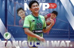 Ο Τανιγκούτσι Γουατάρου MVP της όγδοης αγωνιστικής της Volley League