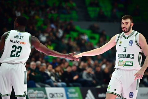 Δίχως λάθος ο Παναθηναϊκός στο πρώτο μέρος με τον Ηρακλή