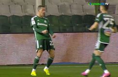 Με ωραίο πλασέ ο Αϊτόρ έκανε το 1-0 για τον Παναθηναϊκό