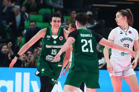 Ιστορική πρόκριση για τον Παναθηναϊκό στους «8»  του Eurocup Women παρά την ήττα από τη Ζαγκλέμπιε