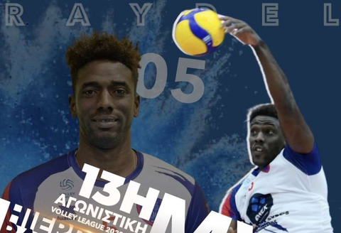 Ο Ιερεθουέλο MVP της 13ης αγωνιστικής της Volley League