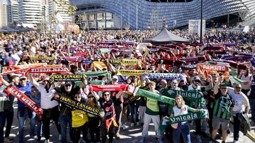 H μοναδικότητα του Copa del Rey: Γιορτή του μπάσκετ στη Βαλένθια με οπαδούς από όλες τις ομάδες