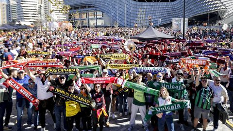 H μοναδικότητα του Copa del Rey: Γιορτή του μπάσκετ στη Βαλένθια με οπαδούς από όλες τις ομάδες