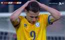 «Άγγιξε» το γκολ το Καζακστάν, στο δοκάρι μετά από κόντρα το σουτ του Τσεσνόκοφ