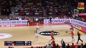 Τα Top 10 Plays του Ολυμπιακού στην ήττα 73-81 από τον Ερυθρό Αστέρα