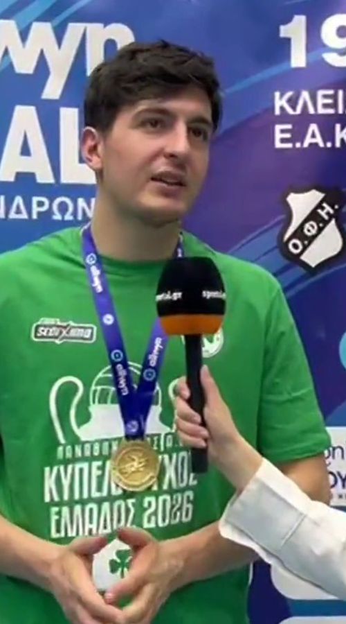 Ανδρεόπουλος στο Sportal: « Έλειπε το Κύπελλο στον Παναθηναϊκό, πάμε για double» (vid)