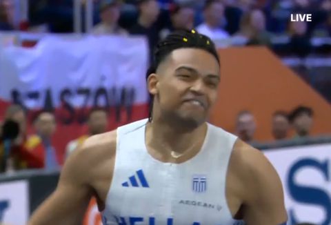 Το ξέσπασμα του Καραλή μετά την αποτυχημένη προσπάθεια στα 6.20μ. (vid)