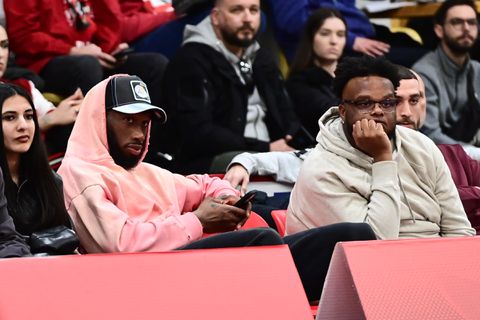 Χολ και Νετζήπογλου στο ΣΕΦ για το ντέρμπι Ολυμπιακός - Παναθηναϊκός