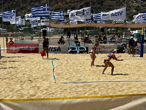 Beach Pro Tour Ios Futures 2023: Ξεκίνησε η μεγάλη γιορτή στην Ίο