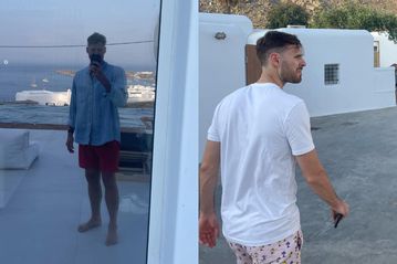 Ουόκαπ και Πάπας σε εξόρμηση στη Μύκονο