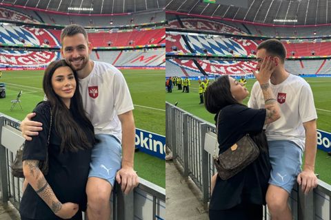 Ο Αντρίγια Ζίβκοβιτς δεν είναι μόνος του στα γήπεδα της Γερμανίας - Η Θεσσαλονικιά σύζυγός του βρέθηκε στο πλευρό του (pics)