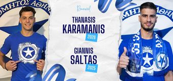 Σάλτας και Καραμάνης παραμένουν στον Ατρόμητο