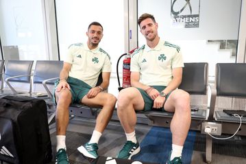 Παναθηναϊκός: Έφυγε για τη Γλασκώβη, για τον πρώτο «τελικό» με τη Ρέιντζερς (vid & gallery)