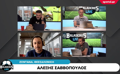 Σαββόπουλος στους «Baladeros»: «Έρχονται προτάσεις για τον Πάλμα, δεν αποκλείω να πάει στην ΑΕΚ»