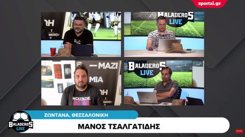 Τσαλγατίδης στους «Baladeros»: «Ο Μάρκος Αντόνιο είναι στην pole position για να έρθει στη Θεσσαλονίκη - Η υπόθεση Μαξίμοβιτς είναι σύνθετη»