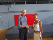 Στο πλευρό του Φασούλα στις εκλογές της ΕΟΚ η Φωτούλα Βολονάκη