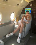 H Χεορχίνα Ροντρίγκες αποκαλύπτει το εσωτερικό του τζετ του Κριστιάνο Ρονάλντο (pics)