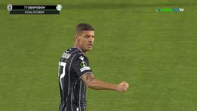 Γύρισε το παιχνίδι ο ΠΑΟΚ με γκολ του Ντεσπόντοφ