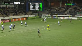 Τρεις μεγάλες ευκαιρίες μέσα σε λίγα λεπτά για τον ΠΑΟΚ