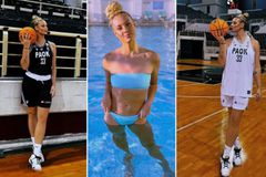 H πανέμορφη Σαμ Μπρουνέλ του ΠΑΟΚ εμφανίστηκε στην Πυλαία και... δικαίως συγκέντρωσε όλα τα βλέμματα! (vid, pics)