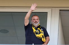 Στη Λάρισα για την ΑΕΚ ο Ηλιόπουλος