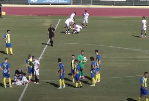 Απίθανο σκηνικό στη Γ' Εθνική: Ομάδα κατέβηκε με 9 παίκτες, δέχθηκε γκολ στα 22 δευτερόλεπτα και μετά έπεσαν κάτω 3 εξ' αυτών! (vid)